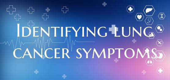 Identifying lung cancer symptoms