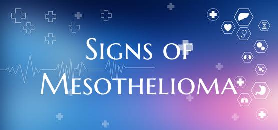 Signs of Mesothelioma